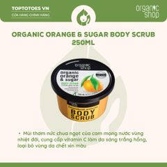 Tẩy da chết cho cơ thể Organic Shop 250ml