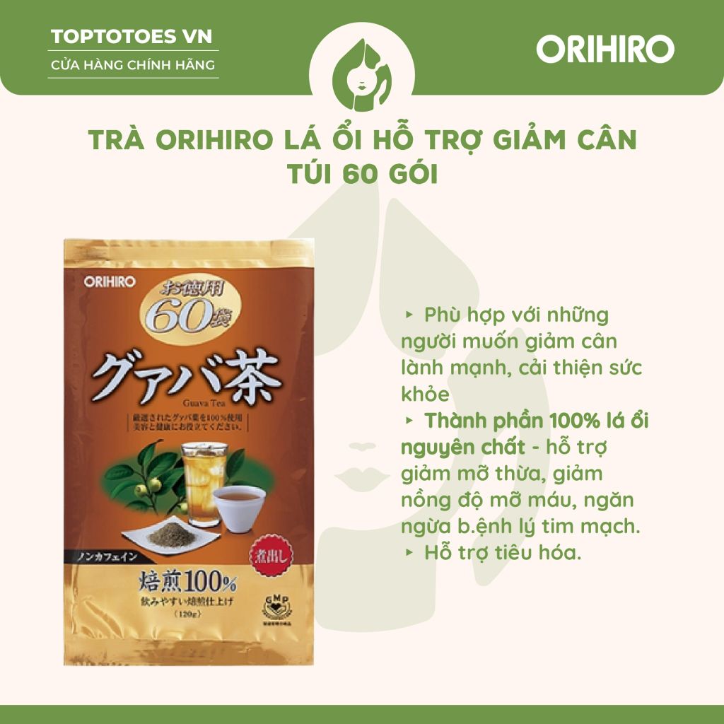 Trà Orihiro Diếp Cá, Lá Ổi, Genpi
