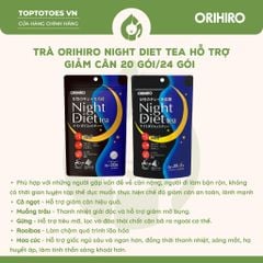 Trà giảm cân Night Diet Tea Orihiro 24 gói/túi