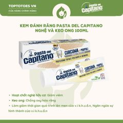 Kem đánh răng Pasta del Capitano 100ml - Nghệ và keo ong