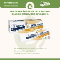 Kem đánh răng Pasta del Capitano 100ml - Kháng khuẩn hương gừng