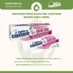 Kem đánh răng Pasta del Capitano 100ml - Baking Soda