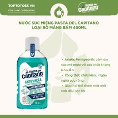 Nước súc miệng Pasta del Capitano 400ml - Loại bỏ mảng bám