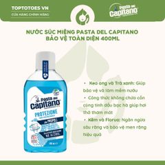 Nước súc miệng Pasta del Capitano 400ml - Bảo vệ toàn diện