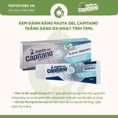 Kem đánh răng Pasta del Capitano 75ml - Trắng răng Ox-hoạt tính