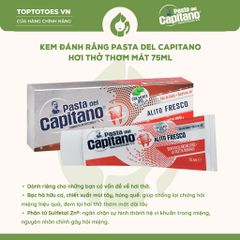 Kem đánh răng Pasta del Capitano 75ml - Hơi thở thơm mát