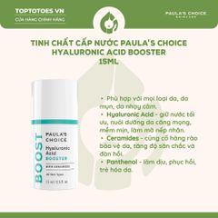 Tinh chất Paula's Choice Hyaluronic Acid Booster 15ml