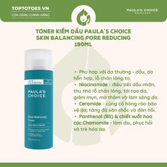 Toner Paula’s Choice Skin Balancing Pore Reducing 190ml