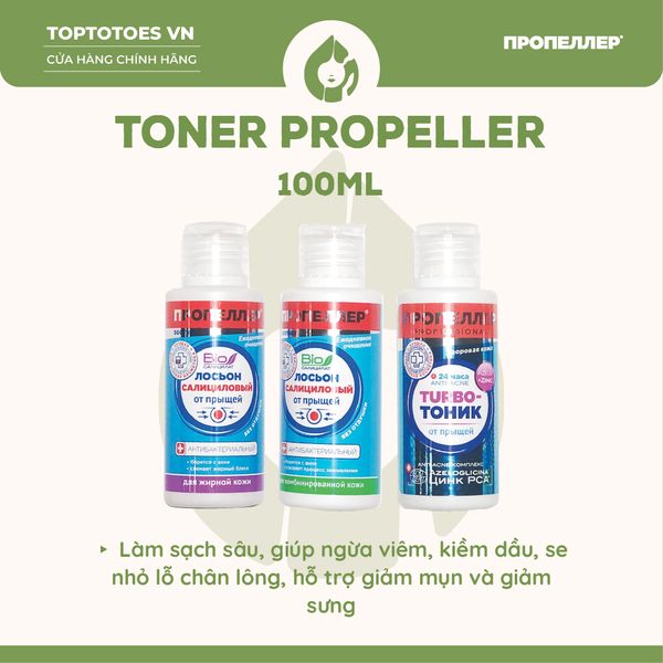Lotion/ Toner Propeller 60ml - Toner vạch tím