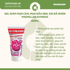 Gel trị mụn cám, mụn đầu đen Propeller SOS Silver Matte