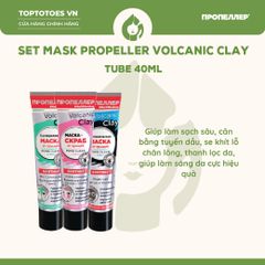 Multi- masking set mask Propeller volcanic clay
