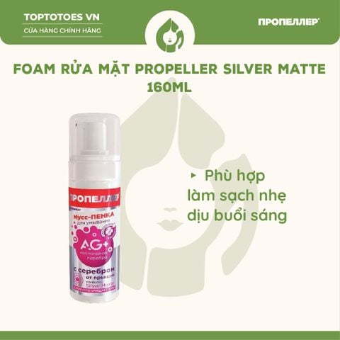 Foam rửa mặt Propeller SOS Silver Matte