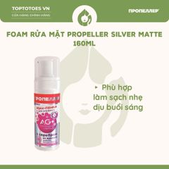 Foam rửa mặt Propeller SOS Silver Matte
