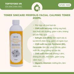 Nước cân bằng keo ong Sinicare Propolis Facial Calming Toner 200ml