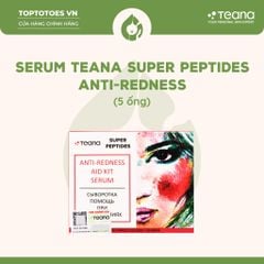 Tinh chất làm dịu da, hỗ trợ giảm mụn và cải thiện tình trạng da dễ ửng đỏ TEANA SUPER PEPTIDES SP2 FACE SERUM ANTI-REDNESS AID KIT
