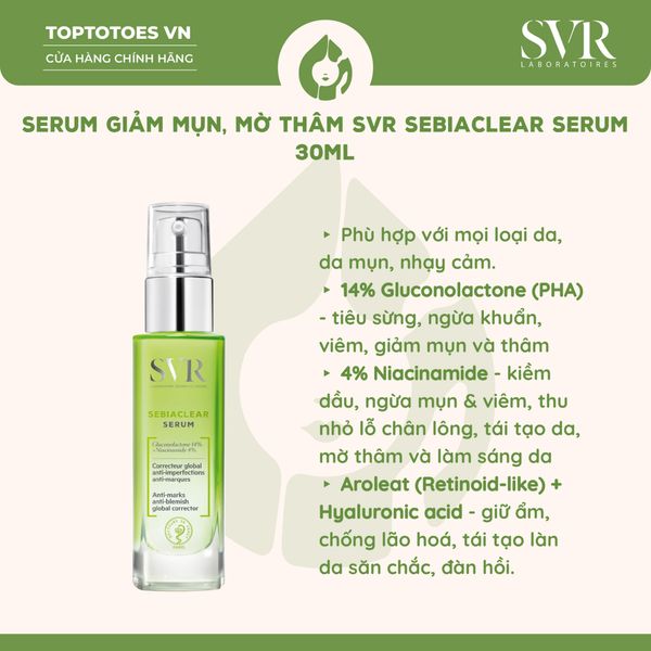 Serum SVR Sebiaclear 30ml