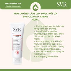 Kem dưỡng SVR Cicavit+ Creme 40ml