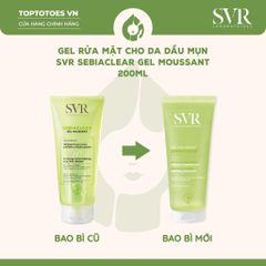 Gel rửa mặt SVR Sebiaclear Gel Moussant
