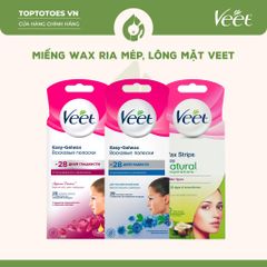Miếng wax ria mép, lông mặt Veet
