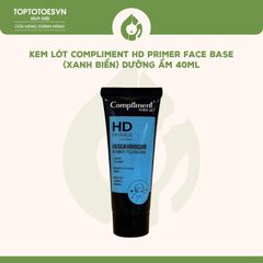 Kem lót Compliment HD Primer Face Base (xanh biển) dưỡng ẩm 40ml