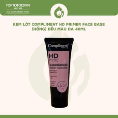 Kem lót Compliment HD Primer Face Base (hồng) đều màu da 40ml