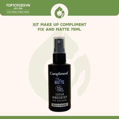 Xịt Make up Compliment Fix and Matte 75ml