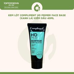 Kem lót Compliment HD Primer Face Base (xanh lá) kiềm dầu 40ml