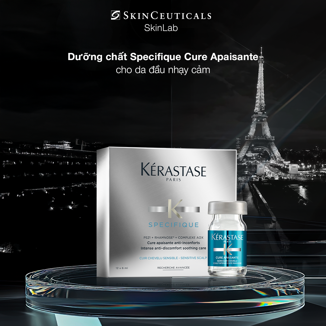  Specifique - Tinh chất đặc trị cho da đầu nhạy cảm Cure Apaisante 