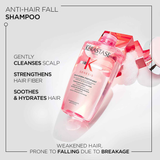  Dầu gội Genesis Bain Hydra-Fortifiant chăm sóc tóc gãy rụng dành cho tóc dầu, mảnh (chai trong) 