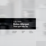 Liệu trình Botox Allergan Thon gọn bắp tay/vai 