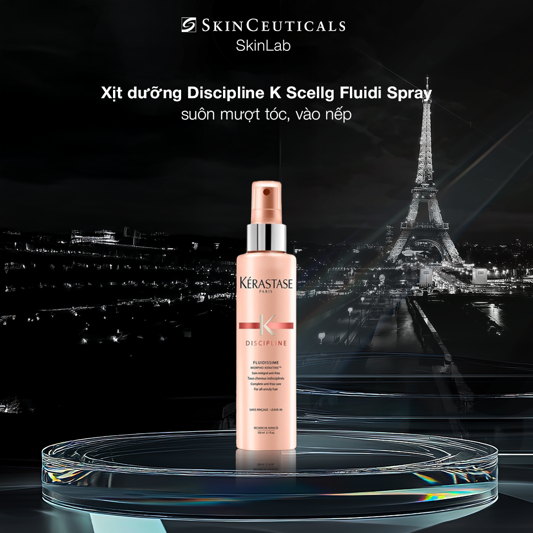  Xịt dưỡng Discipline Spray Fluidissime suôn mượt, vào nếp tóc 