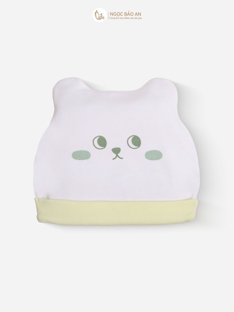 [M&B] Set 2 nón bo cotton củ cải và ốc sên