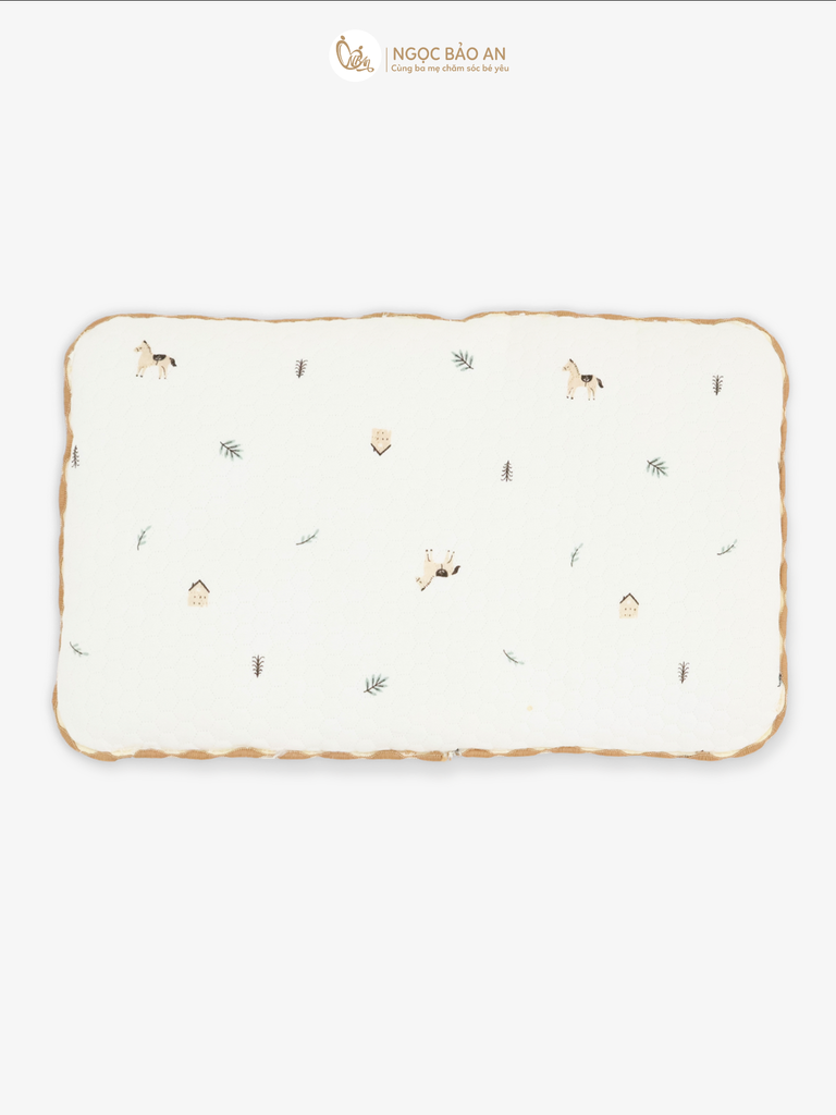 [M&B] Gối nằm chần bông mềm mại giúp bé ngủ ngon 23x35cm