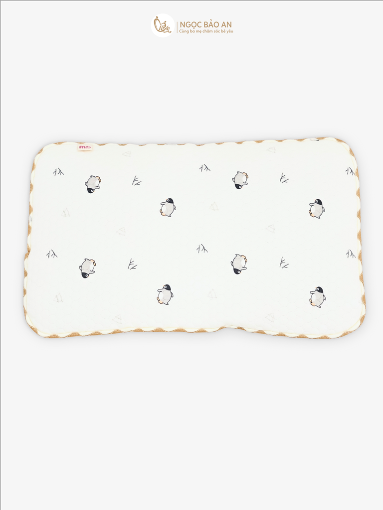 [M&B] Gối nằm chần bông mềm mại giúp bé ngủ ngon 23x35cm