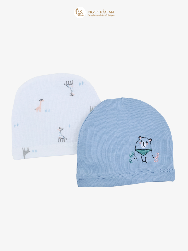 Set nón tròn 2 lớp Honey cotton