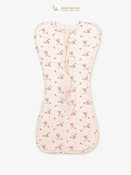 [M&B] Ủ kén sơ sinh cotton giúp bé ngủ ngon