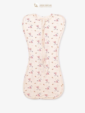 [M&B] Ủ kén sơ sinh cotton giúp bé ngủ ngon