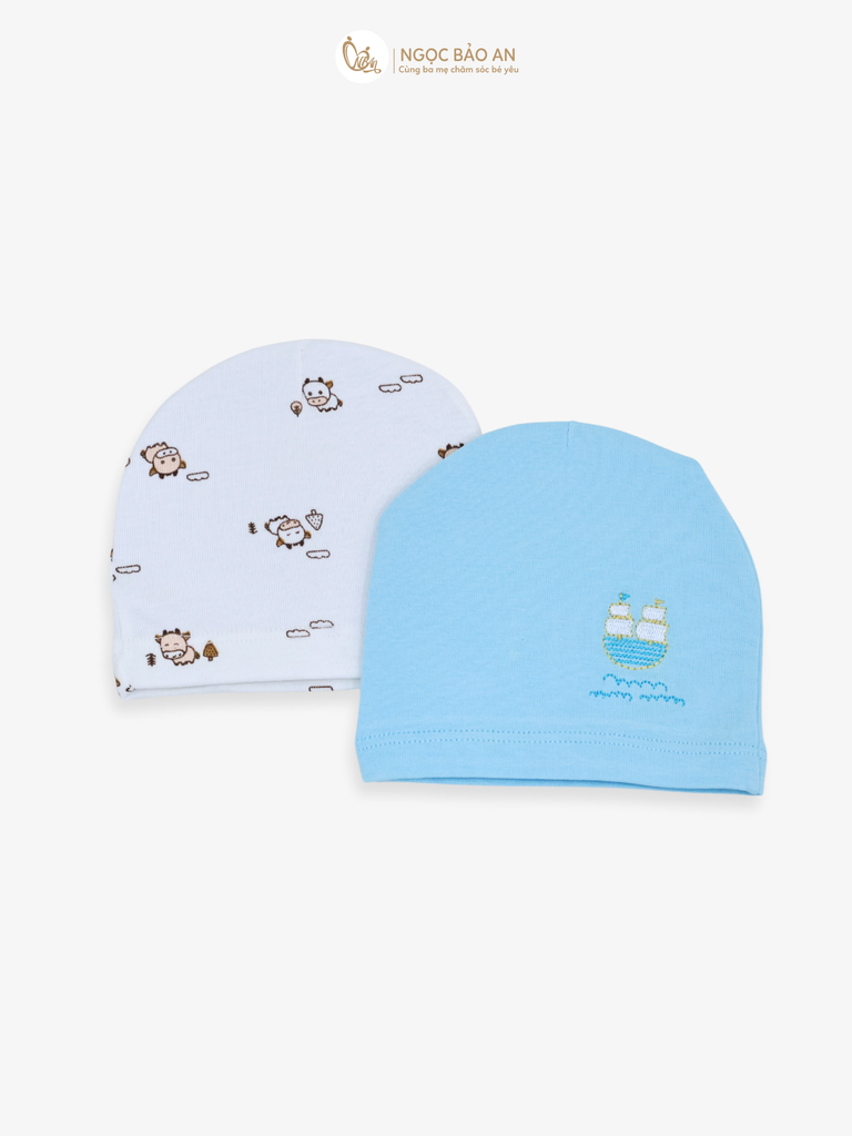 Set nón tròn 1 lớp Honey cotton