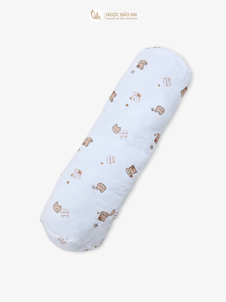 [M&B] Gối ôm chần bông giúp bé ngủ ngon 17x40cm