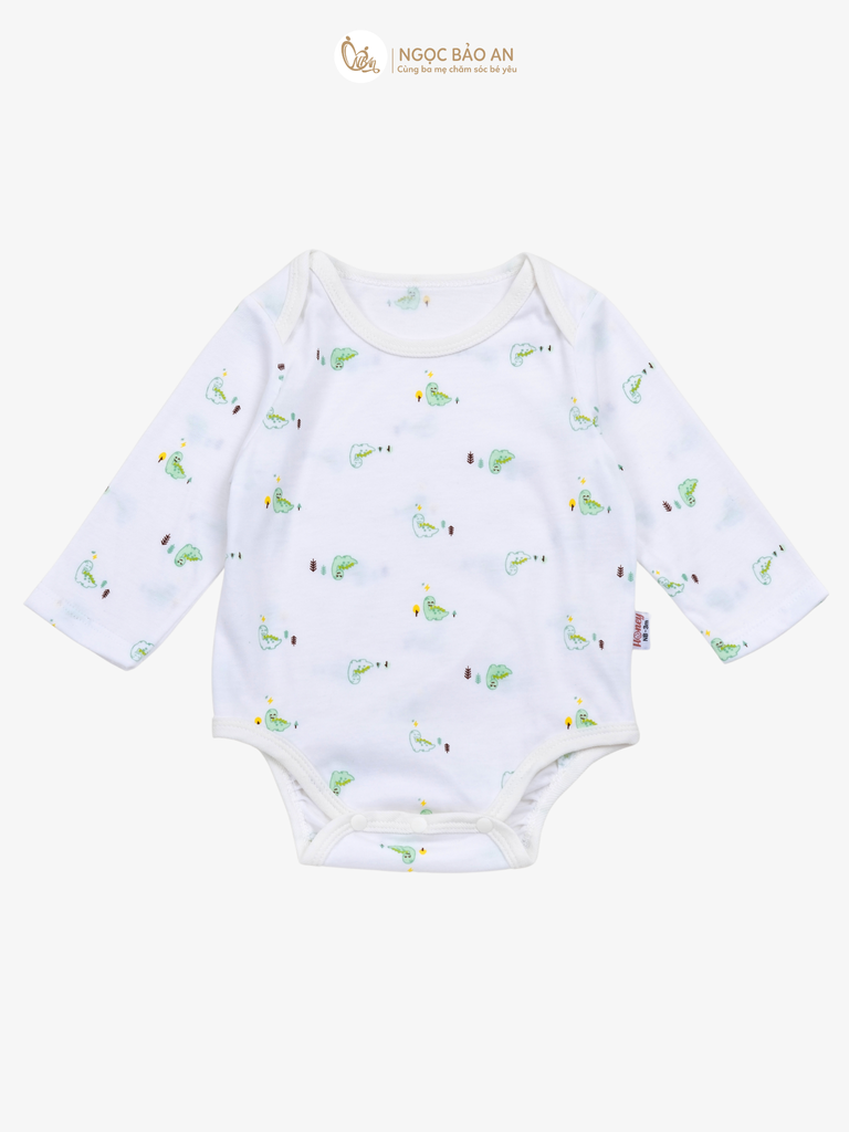 [HONEY] Bộ bodychip tay dài cotton sơ sinh
