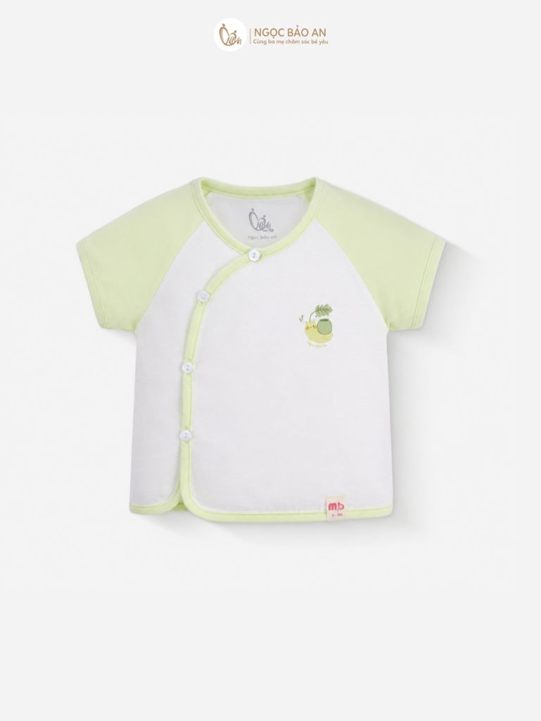 [M&B] Bộ ngắn cài bên cotton ốc sên PM