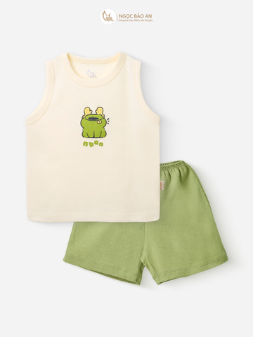 [HONEY] Bộ ngắn sát nách thể thao Honey cho bé (Dragon Nban)