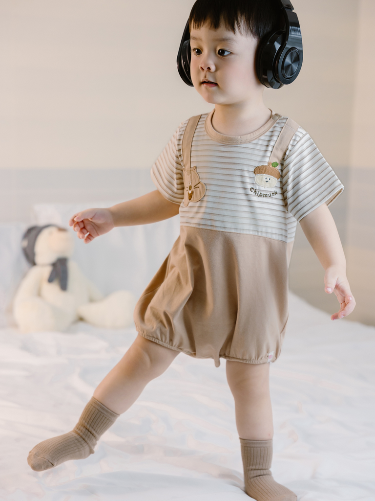 [M&B] BST SÓC: Bodychip bé Trai M&B cotton (Sóc & Hạt dẻ)