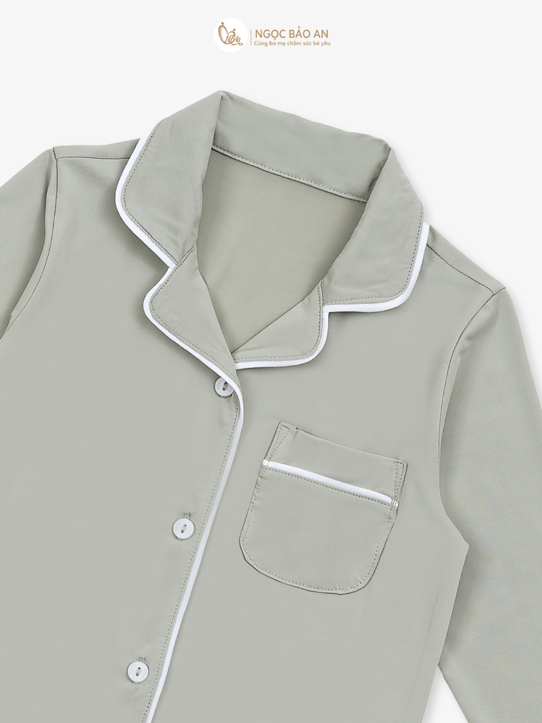 [NGỌC BẢO AN KIDS] Bộ quần áo Pijama dài tay thoáng mát dành cho bé