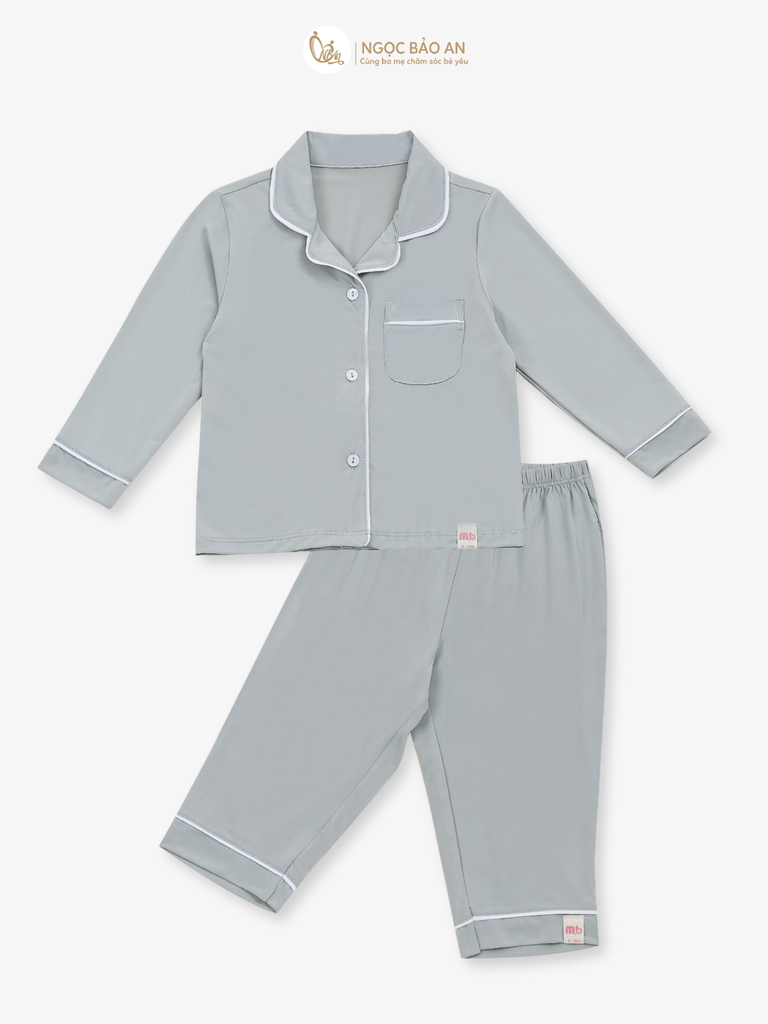 [NGỌC BẢO AN KIDS] Bộ quần áo Pijama dài tay thoáng mát dành cho bé