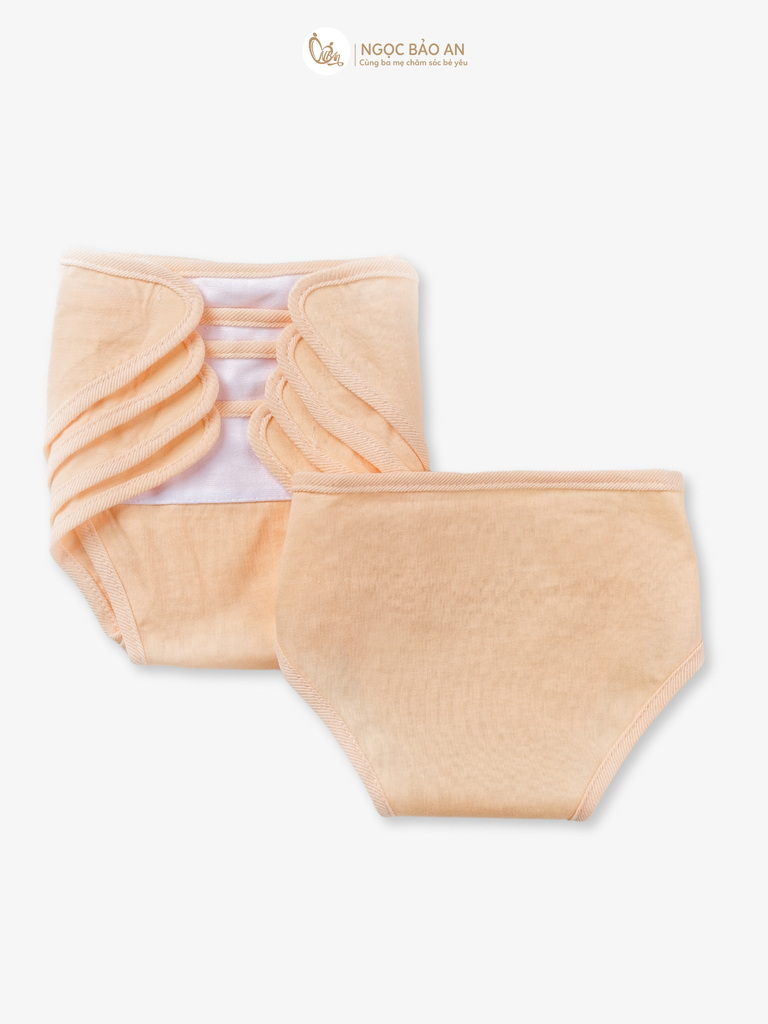Tã dán sơ sinh trơn màu Honey cotton