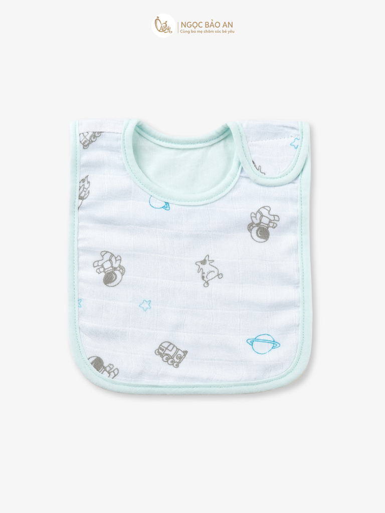 Yếm Honey Bamboo - Cotton cho bé