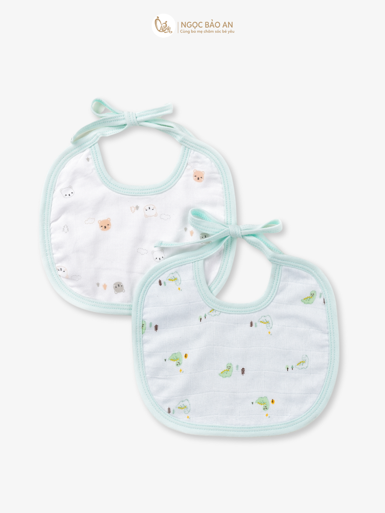 Yếm Honey Bamboo - Cotton cho bé