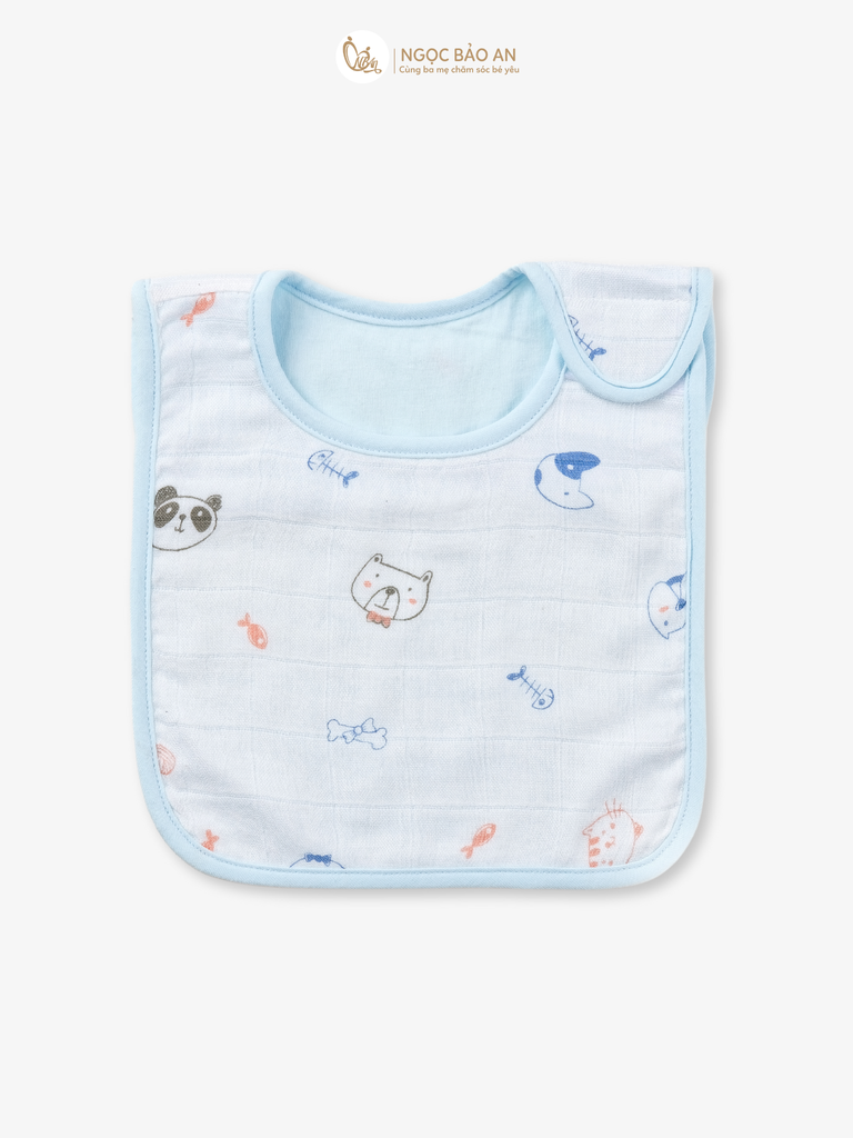 Yếm Honey Bamboo - Cotton cho bé