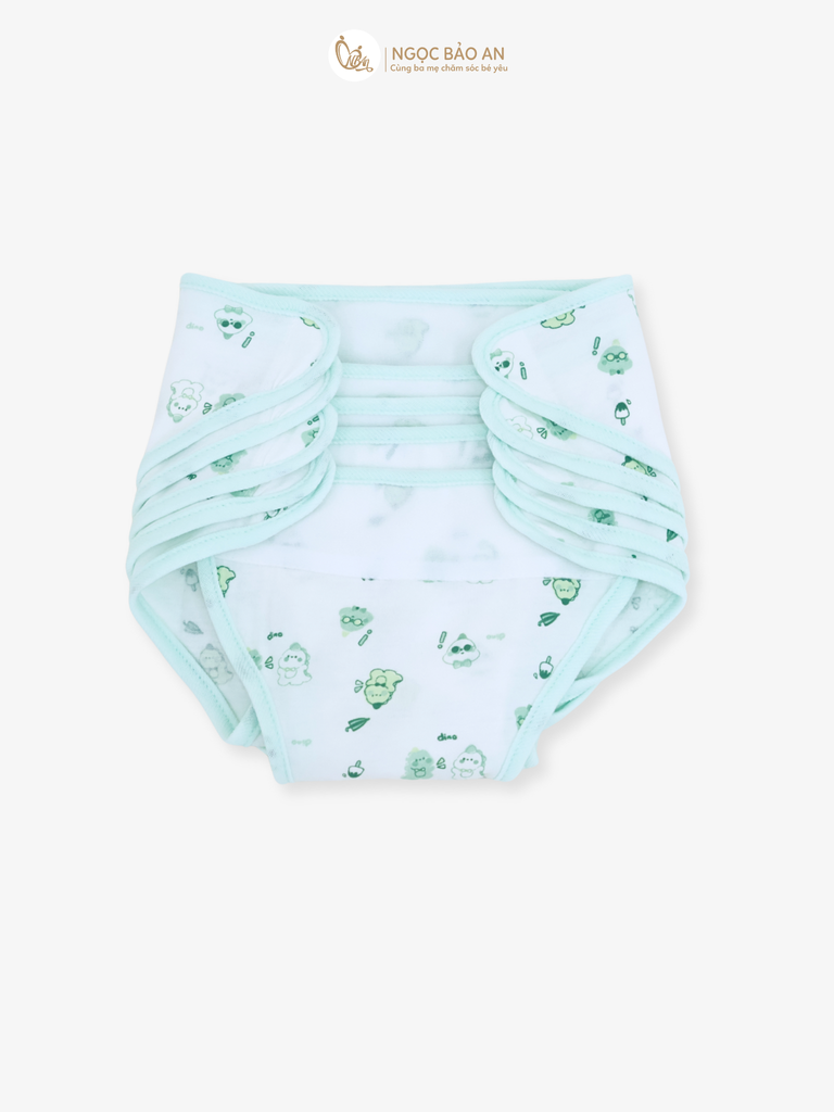 Tã dán sơ sinh in hình Honey cotton